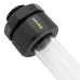 Compression Fitting for OD 13mm (1/2in) Rigid Tubing *Black*, G 1/4 BSPP