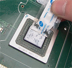 Spreading Thermal Paste