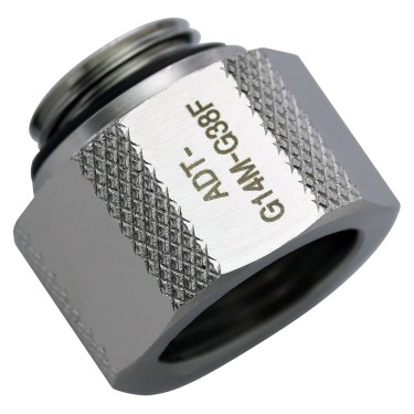 Thread Adapter, G 1/4 Male to G 3/8 Female