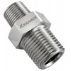 Threading Adapter, NPT 3/8 Male to NPT 1/2 Male