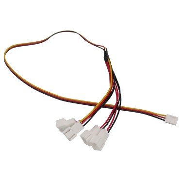 4-Fan Wiring Harness, 3-Pin