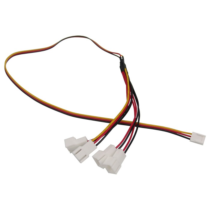 4 Fan Wiring Harness 3 Pin