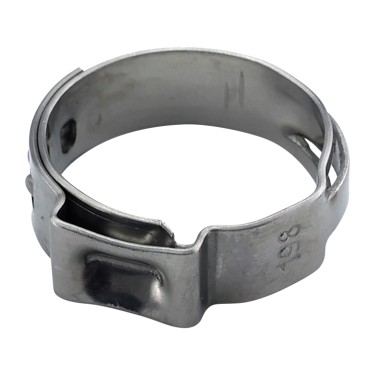 Tubing Ear Clamp for OD 17mm (11/16in) - [100 Pack]