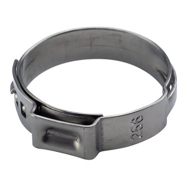 Tubing Ear Clamp for OD 24mm (15/16in) - [100 Pack]