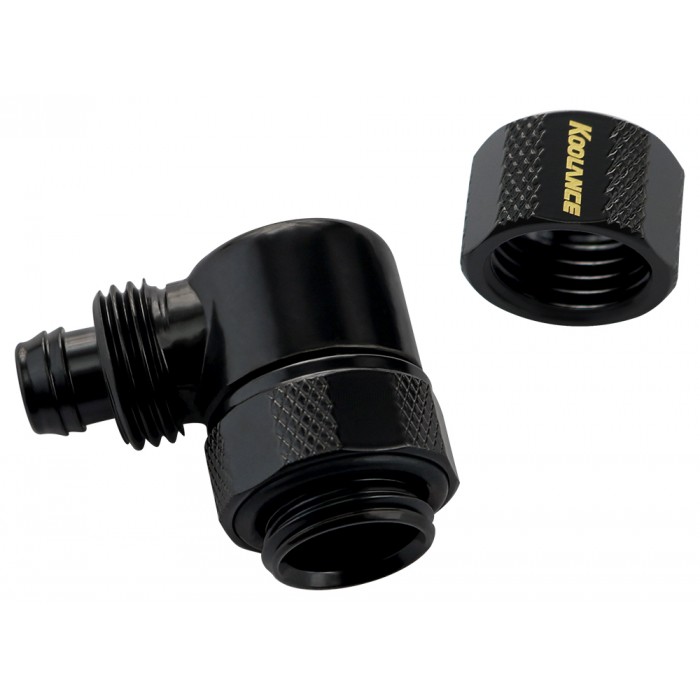 Rotary Elbow Compression Fitting for 06mm x 10mm (1/4in x 3/8in 