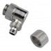 Rotary Elbow Compression Fitting for 06mm x 10mm (1/4in x 3/8in), G 1/4 BSPP