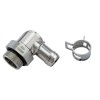 Rotary Elbow Barb Fitting for ID 10mm (3/8in), G 3/8 BSPP