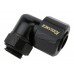 Rotary Elbow Compression Fitting for 10mm x 13mm (3/8in x 1/2in) *Black*, G 1/4 BSPP