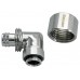 Rotary Elbow Compression Fitting for 10mm x 16mm (3/8in x 5/8in), G 1/4 BSPP