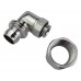 Rotary Elbow Compression Fitting for 13mm x 16mm (1/2in x 5/8in), G 1/4 BSPP