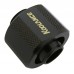 Compression Fitting for 10mm x 16mm (3/8in x 5/8in) *Black*, G 1/4 BSPP