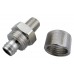 Compression Fitting for 10mm x 16mm (3/8in x 5/8in), 1/4 NPT