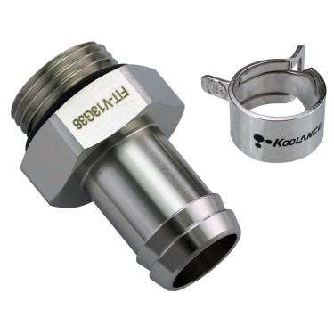 Barb Fitting for ID 13mm (1/2in), G 3/8 BSPP