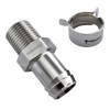 Barb Fitting for ID 19mm (3/4in), 1/2 NPT