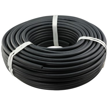 Hose Roll, EPDM Black, Dia: 06mm x 13mm (1/4in x 1/2in) - [Length 100m / 328ft]