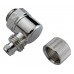 Rotary Elbow Compression Fitting for 06mm x 10mm (1/4in x 3/8in)