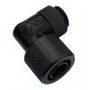 Rotary Elbow *Black* Compression Fitting for 10mm x 13mm (3/8in x 1/2in), G 1/4 BSPP
