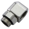 Fitting Single, Swiveling Elbow, G 3/8 BSPP
