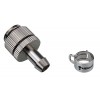Swivel/Lock Barb Fitting for ID 06mm (1/4in), G 1/4 BSPP