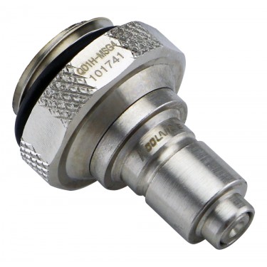QD1H Male Quick Disconnect No-Spill Coupling, Male Threaded, G 1/4 BSPP