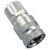 QD2 Female Quick Disconnect No-Spill Coupling, Compression for 06mm x 10mm (1/4in x 3/8in)
