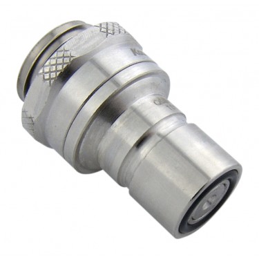 QD2 Male Quick Disconnect No-Spill Coupling, Male Threaded G 1/4 BSPP