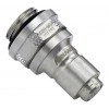 QD2H Male Quick Disconnect No-Spill Coupling, Male Threaded G 1/4 BSPP