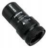 QD3 Female Quick Disconnect No-Spill Coupling, Compression for 10mm x 13mm (3/8in x 1/2in) *Black*