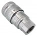 QD3 Female Quick Disconnect No-Spill Coupling, Female Threaded G 1/4 BSPP
