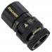 QD3 Female Quick Disconnect No-Spill Coupling, Compression for 10mm x 13mm (3/8in x 1/2in) *Black* (Refurb)