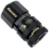 QD3 Female Quick Disconnect No-Spill Coupling, Compression for 10mm x 16mm (3/8in x 5/8in) *Black*