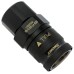 QD3 Female Quick Disconnect No-Spill Coupling, Compression for 10mm x 13mm (3/8in x 1/2in) *Black*