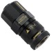 QD3 Female Quick Disconnect No-Spill Coupling, Compression for 10mm x 16mm (3/8in x 5/8in) *Black*