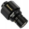 QD3 Male Quick Disconnect No-Spill Coupling, Compression for 13mm x 19mm (1/2in x 3/4in) *Black* (Refurb)