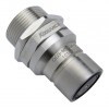 QD3 Male Quick Disconnect No-Spill Coupling, Panel Female Threaded G 1/4 BSPP