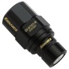 QD3 Male Quick Disconnect No-Spill Coupling, Compression for 10mm x 13mm (3/8in x 1/2in) *Black*