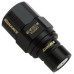 QD3 Male Quick Disconnect No-Spill Coupling, Compression for 10mm x 13mm (3/8in x 1/2in) *Black*