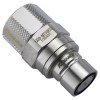 QD3 Male Quick Disconnect No-Spill Coupling, Compression for 10mm x 13mm (3/8in x 1/2in)