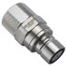 QD3 Male Quick Disconnect No-Spill Coupling, Compression for 10mm x 13mm (3/8in x 1/2in)