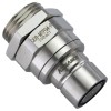 QD3 Male Quick Disconnect No-Spill Coupling, Panel Female Threaded G 1/4 BSPP