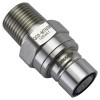 QD3 Male Quick Disconnect No-Spill Coupling, Male Threaded, 3/8 NPT
