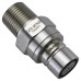 QD3 Male Quick Disconnect No-Spill Coupling, Male Threaded, 3/8 NPT