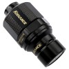 QD4 Male Quick Disconnect No-Spill Coupling, Compression for 13mm x 19mm (1/2in x 3/4in) *Black*