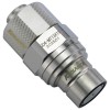 QD4 Male Quick Disconnect No-Spill Coupling, Compression for 13mm x 19mm (1/2in x 3/4in)