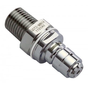 QDT2 EPDM Male Quick Disconnect No-Spill Coupling, Male Threaded, 1/4 NPT