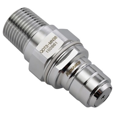 QDT3 EPDM Male Quick Disconnect No-Spill Coupling, Male Threaded, 3/8 NPT
