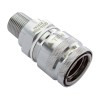 QDT4 EPDM Female Quick Disconnect No-Spill Coupling, Male Threaded, 3/8 NPT