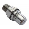 QDT4 Viton Male Quick Disconnect No-Spill Coupling, Male Threaded, 3/8 NPT