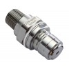 QDT4 EPDM Male Quick Disconnect No-Spill Coupling, Male Threaded, 3/8 NPT
