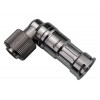 VL3N Female Quick Disconnect No-Spill Coupling, Angle for 13mm x 16mm (1/2in x 5/8in)